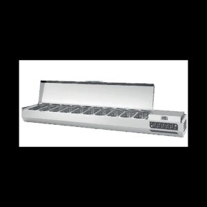 Refrigerador de ingredientes VRX-2000 con tapa inox. 9 bandejas 3072V - Imagen 1